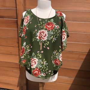 🤰🏻Floral Maternity Blouse